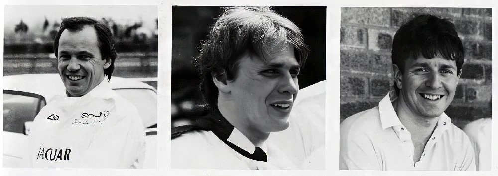 Portraits of Schlesser, Brundle and Thackwell