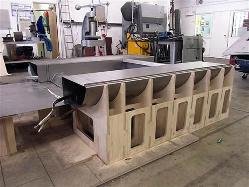 Building the XJ13 Chassis and Monocoque