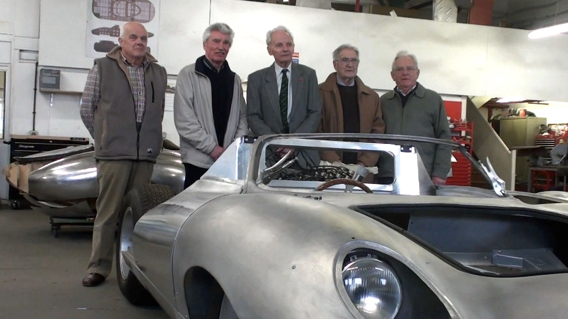 Left to right: Mike McElligott, Peter Wilson, Peter Jones, Jim Eastick & Frank Philpott © 2023 Neville Swales